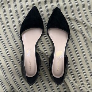 Nine West Black Flats